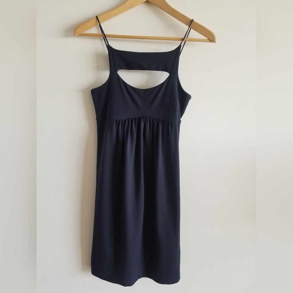 Suzana Monaco Flirty Navy Dress - size Small